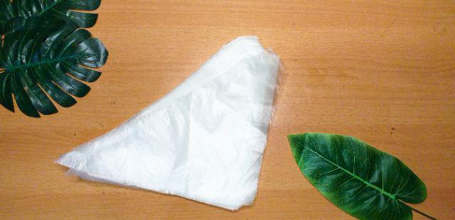 Isi 100 Pcs Plastik Segitiga Papping Bag/plastik Kue/plastik Ultah