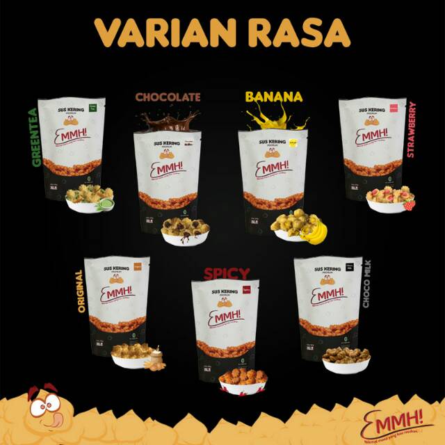 

Kue sus kering/tersedia varian rasa