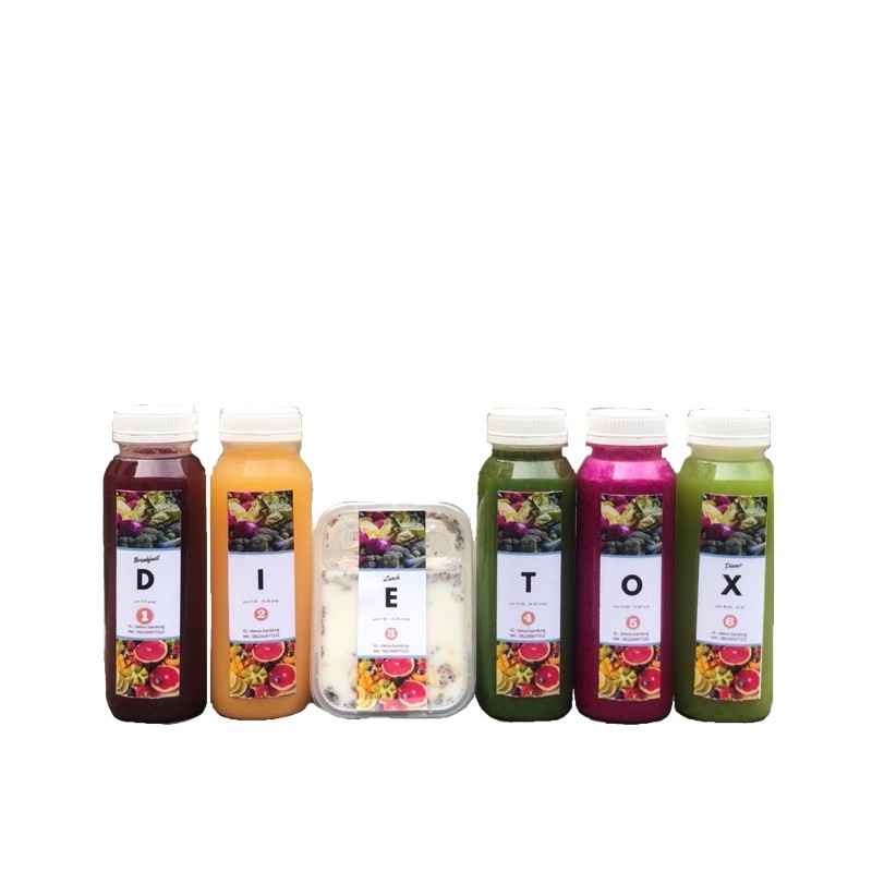 Paket Dietox lanjutan lv 2 untuk 3 hari