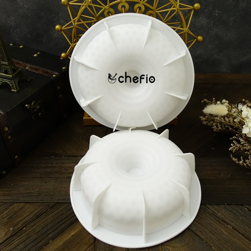 Chefio Cetakan Silikon Honore / Cetakan Entremet Pinata Puding