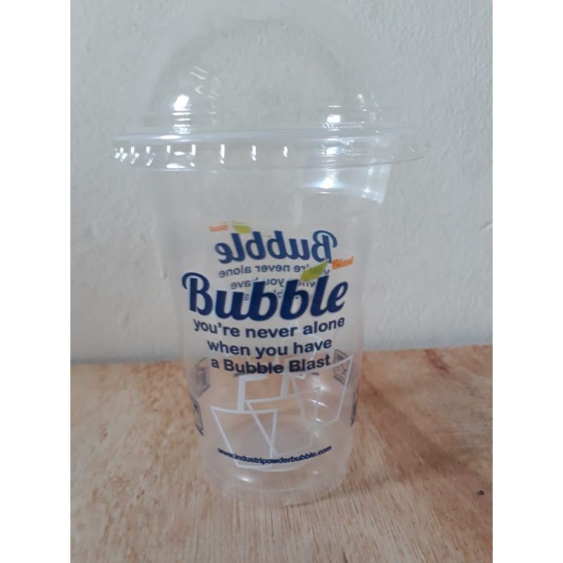gelas plastik 16 oz dengan tutup