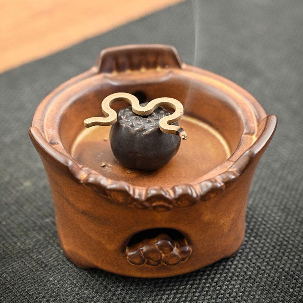 Solighter Incense Burner Ornamen Meditasi Kreatif Tungku Aromaterapi