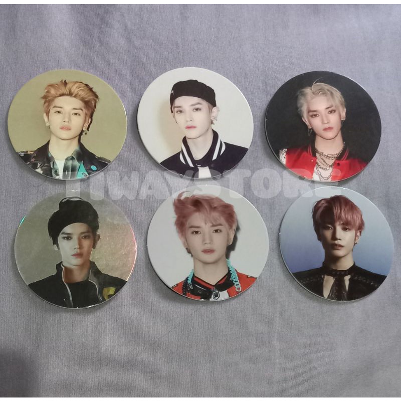 CC TAEYONG circle card neozone NCT superhuman 1st 2nd player