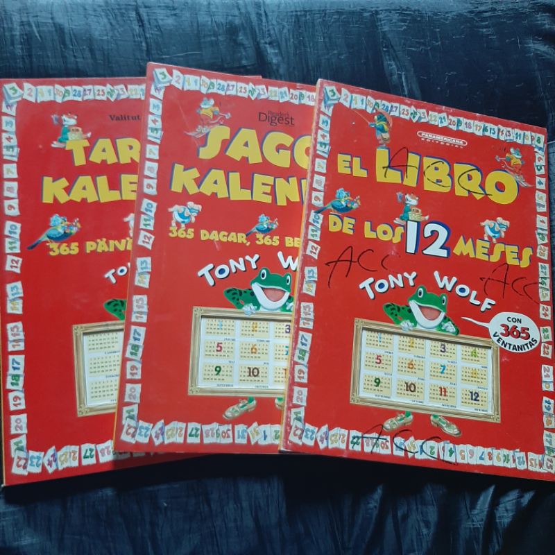 kalender raksasa tony wolf