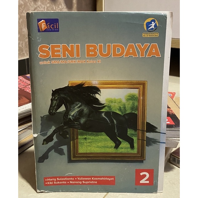 Buku Seni Budaya Kelas 11 Grafindo/Facil