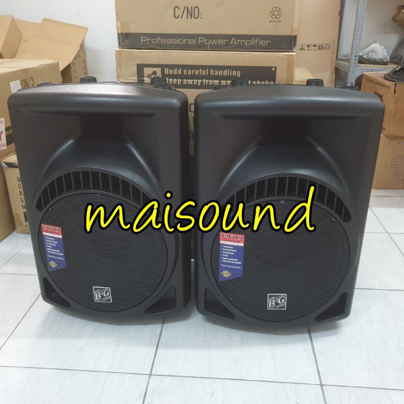 SPEAKER PASIF B2G 12 INCH BOX FIBER SEPASANG 2 UNIT KUALITAS BAGUS