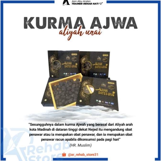 

POMOS AKHIR TAHUN 12.12 KURMA AJWA ALIYAH UNAI KURMA NABI ASLI MADINAH DH654636E