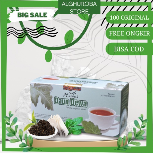 TEH Celup DAUN DEWA Obat Stroke Herbal Tazakka 20 Kantung Teh Celup Herbal Original