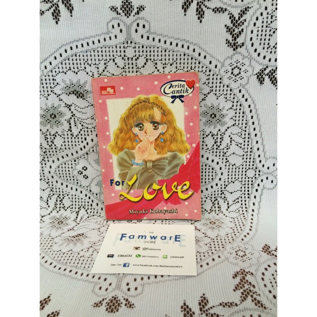 Komik Cerita Cantik: For Love - Miyuki Kobayashi
