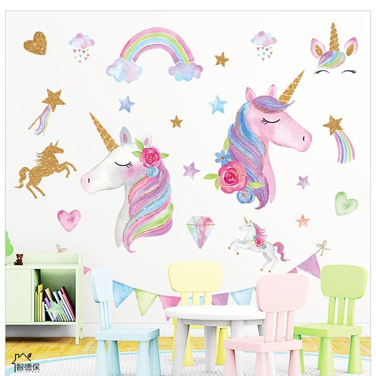 [GD] WALLSTICKER Q 97 98 99 100 101 STICKER DINDING TEMBOK KARAKTER KARTUN ROKET SINGA GAJAH KUDA