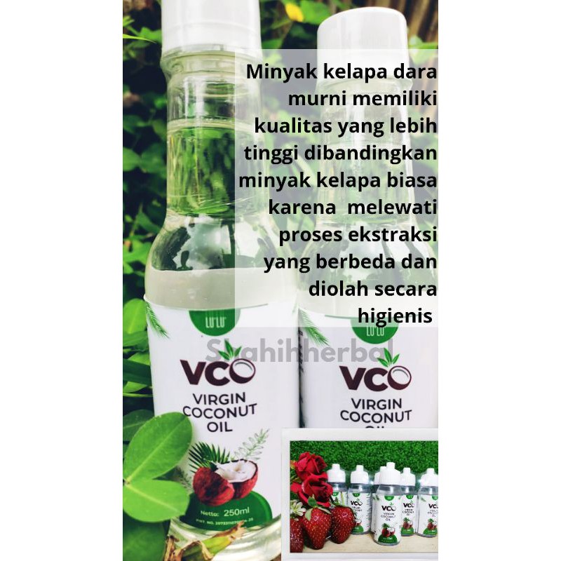 

VCO 100% Minyak Kelapa Dara Murni Original 30 ml