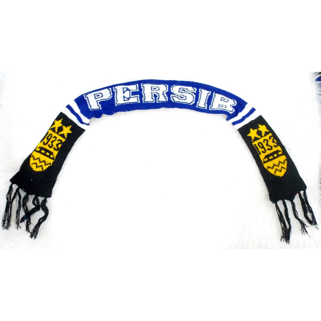 Syal Persib Bandung 1933 Syal rajut hangat Scarf persib 04