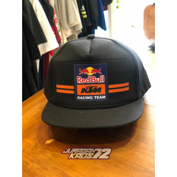 TOPI SNAPBACK KTM RACING TEAM REDBULL SPONSORED SERIES (MXGP/ENDURO/SUPERMOTO/MOTOCROSS)