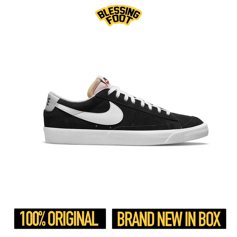 Nike Blazer Low '77 Vntg (Suede) Black / White ORIGINAL BNIB