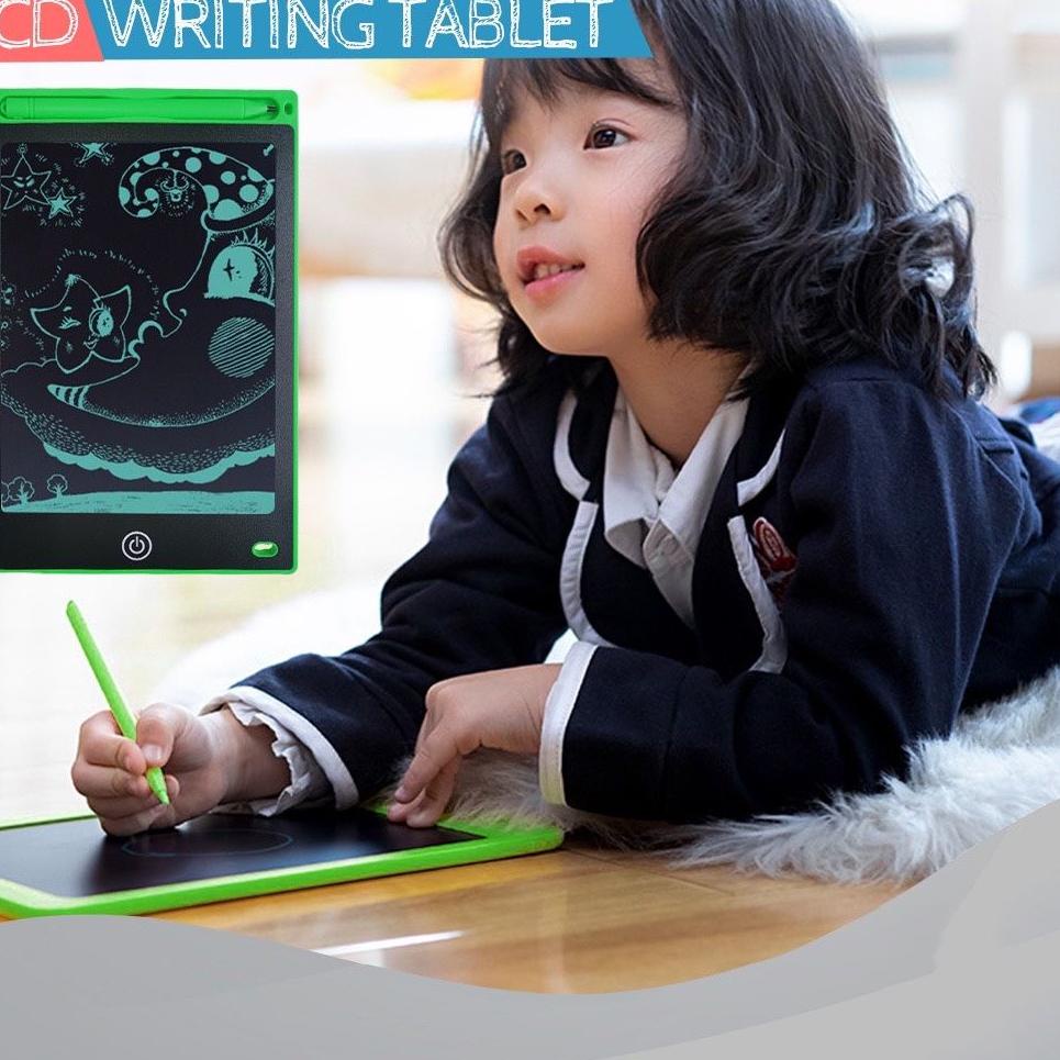 

Big Sale.. LCD Drawing Writing Tablet 8.5 Inch Mainan Papan Tulis Hapus Board Digital Pad Edukasi Pen Gambar