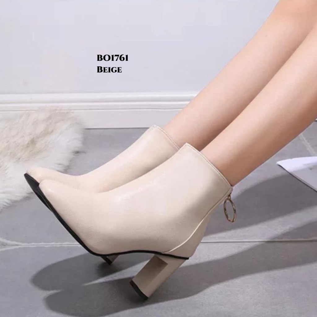 RESTOCK WYN SEPATU BOOTS HEELS KOREA BO1761