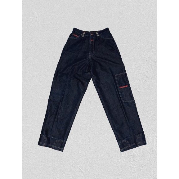 Celana Pria Denim Jeans Cowok Merk Dogtown Black Dragon Pants Original Model Skateboard