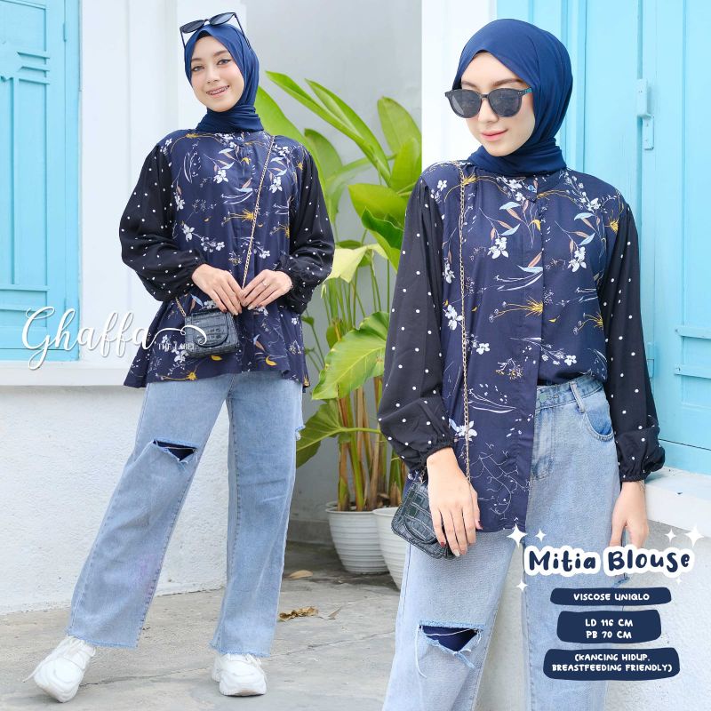 MITIA BLOUSE BY GHAFFA