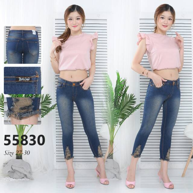 CP RIJ SOBEK KAKI JEANS 55830