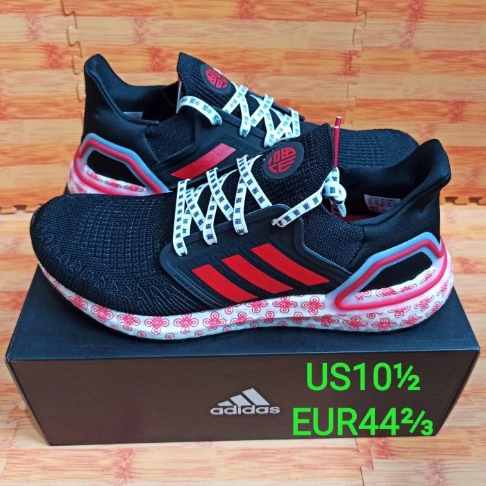 PROMO Original Authentic Sepatu Adidas Ultraboost 20 Black Red China