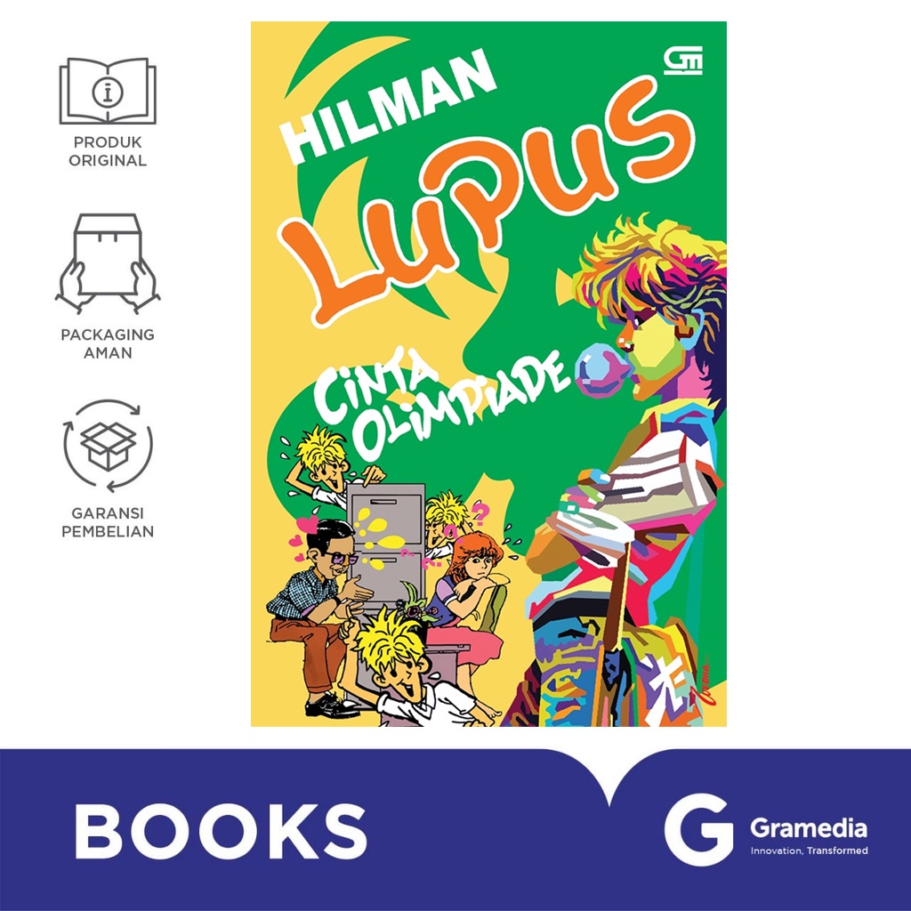 Gramedia Bali - Lupus: Cinta Olimpiade