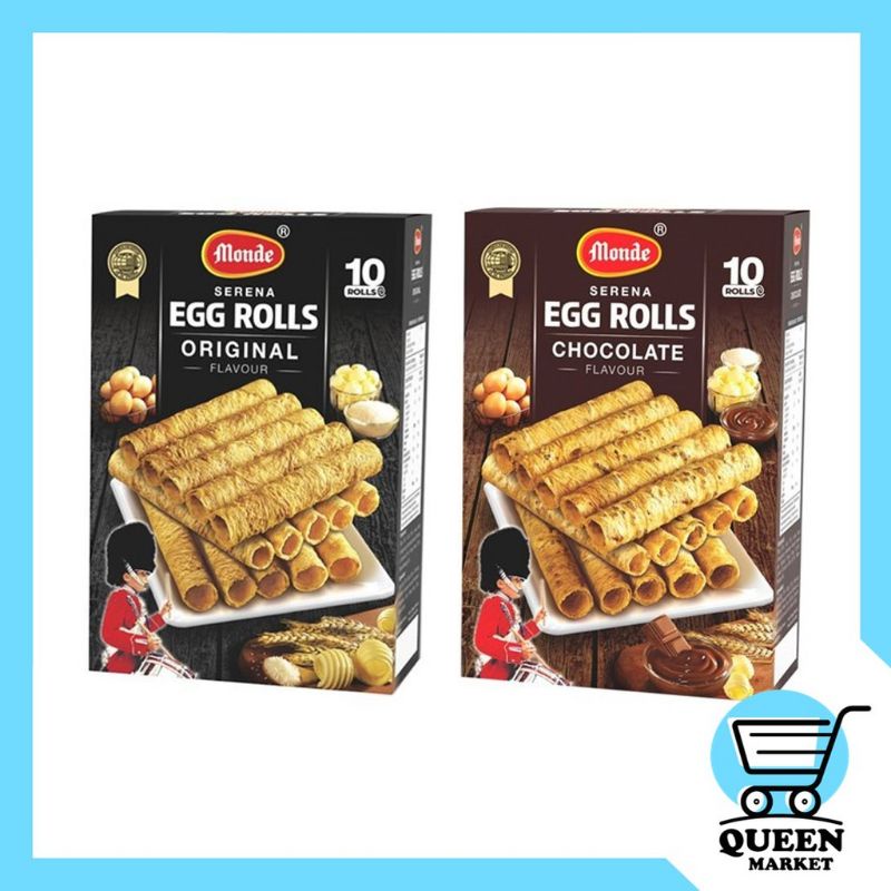 

Monde Serena Egg Rolls Original / Chocolate Flavour 70gr