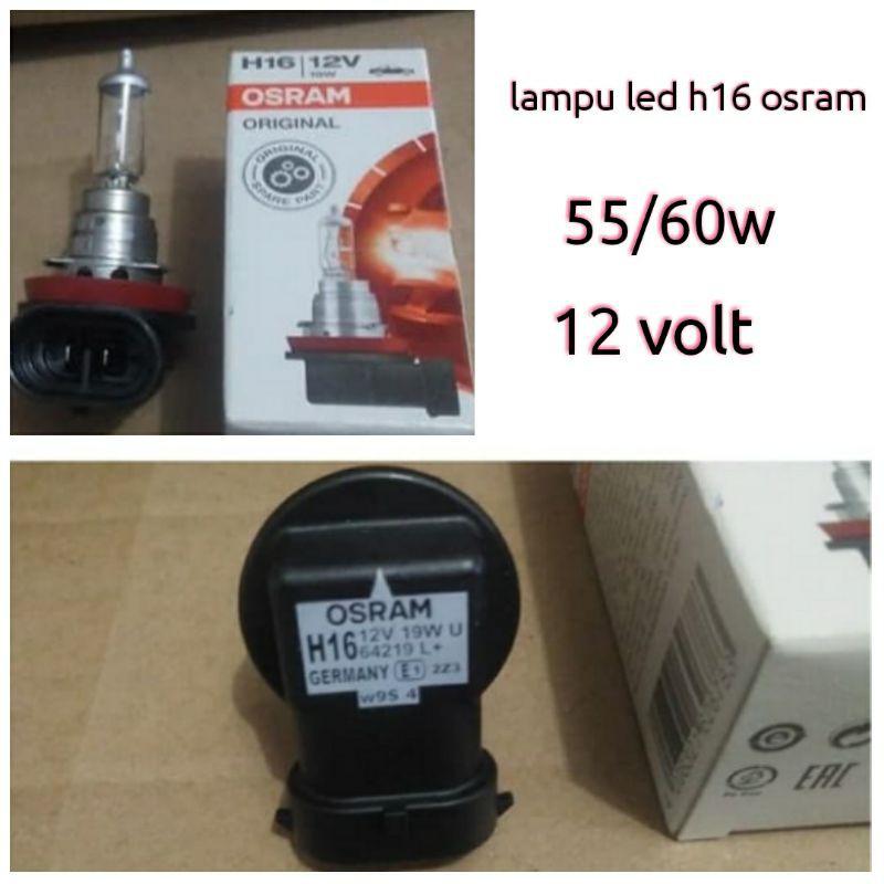 Bohlam H16 Osram 12 Volt