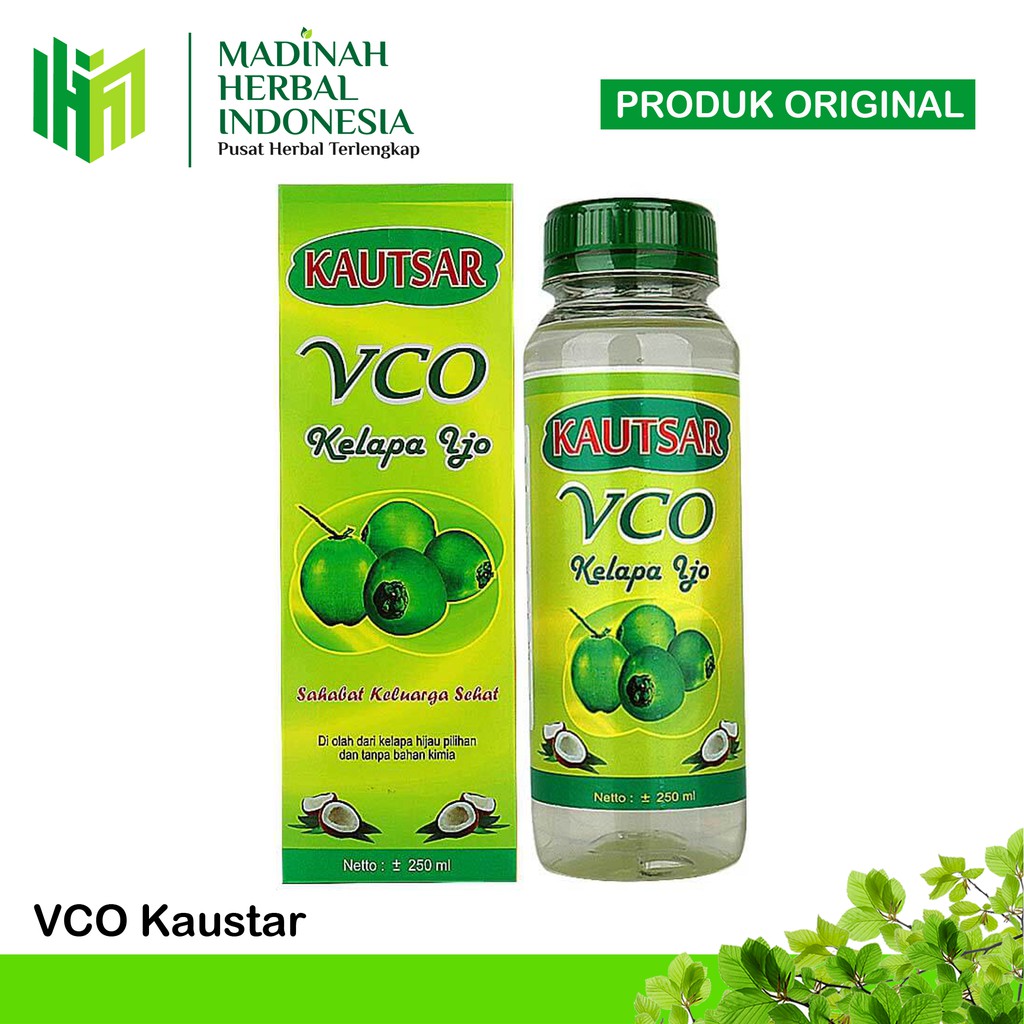 

Vco Kaustar Kelapa Ijo 250 Ml