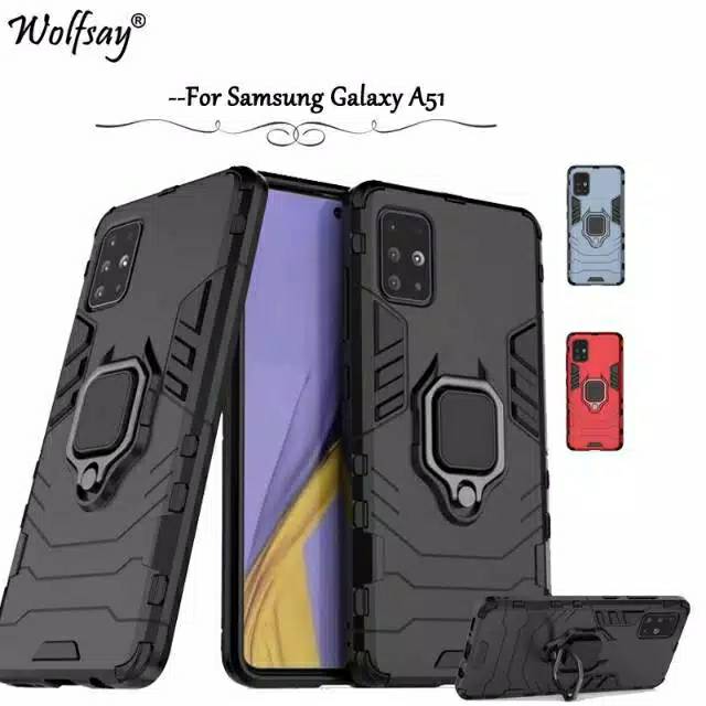 Samsung A51 A71 Case Ironman Magnetic Hard case Transformers Casing Armor Stand A 51 A 71