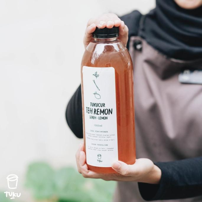 

[ COD ] TUKU - TUKUCUR Teh Remon (Sereh & Lemon) 1 Liter (FS) TERJAMIN Kode 156
