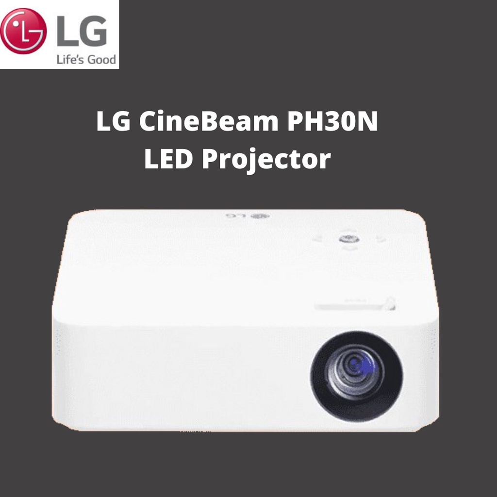 Projector LG PH30N CineBeam LED Projector with Built-in Battery Proyektor LG PH30N