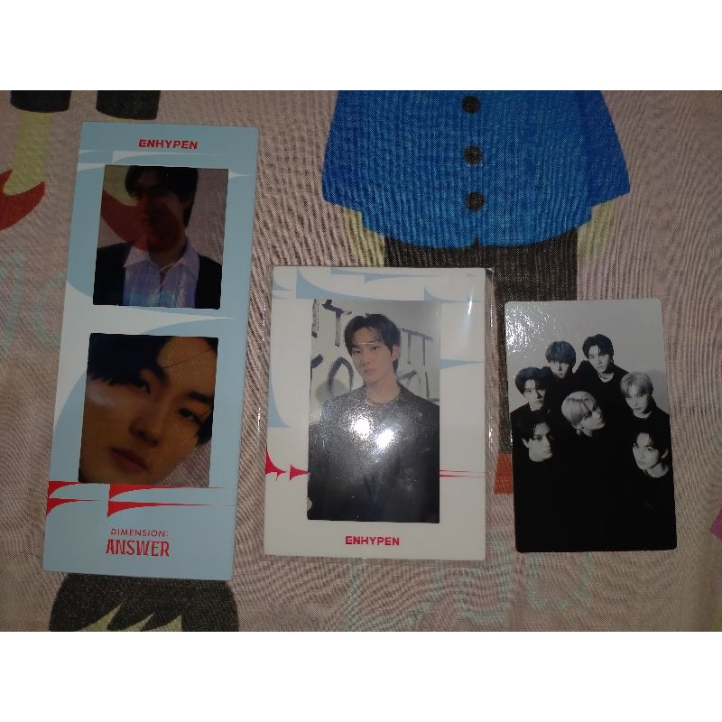 POB ENHYPEN JUNGWON DIMENSION ANSWER SET