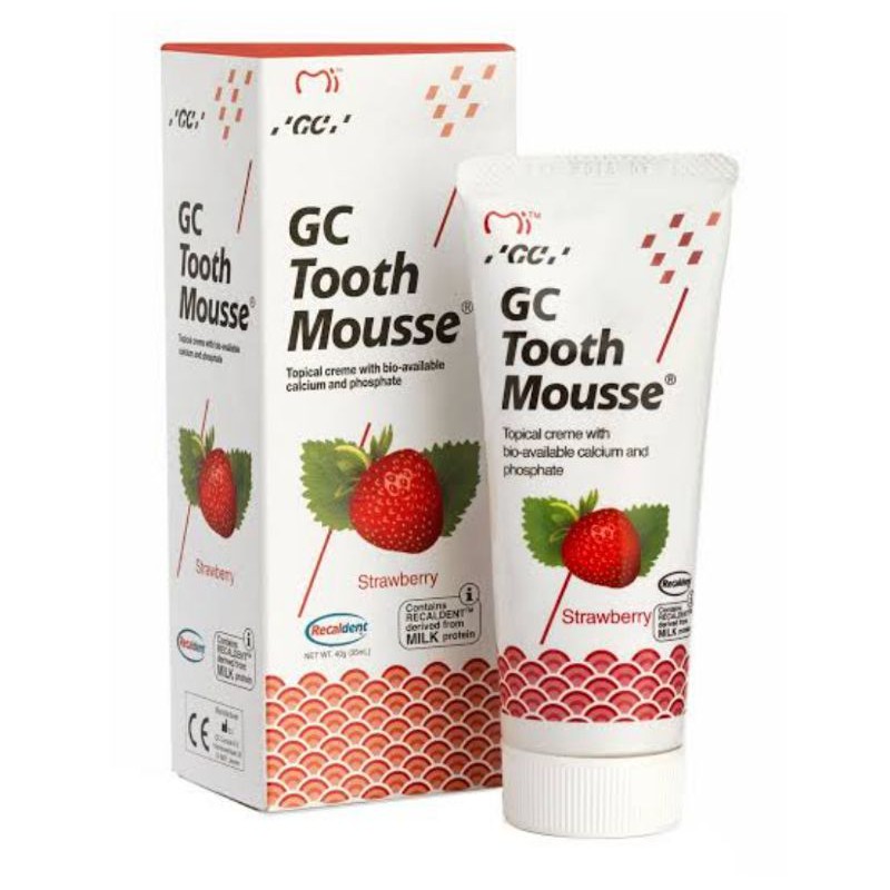 GC Tooth Mousse GC Toothmousse Strawberry