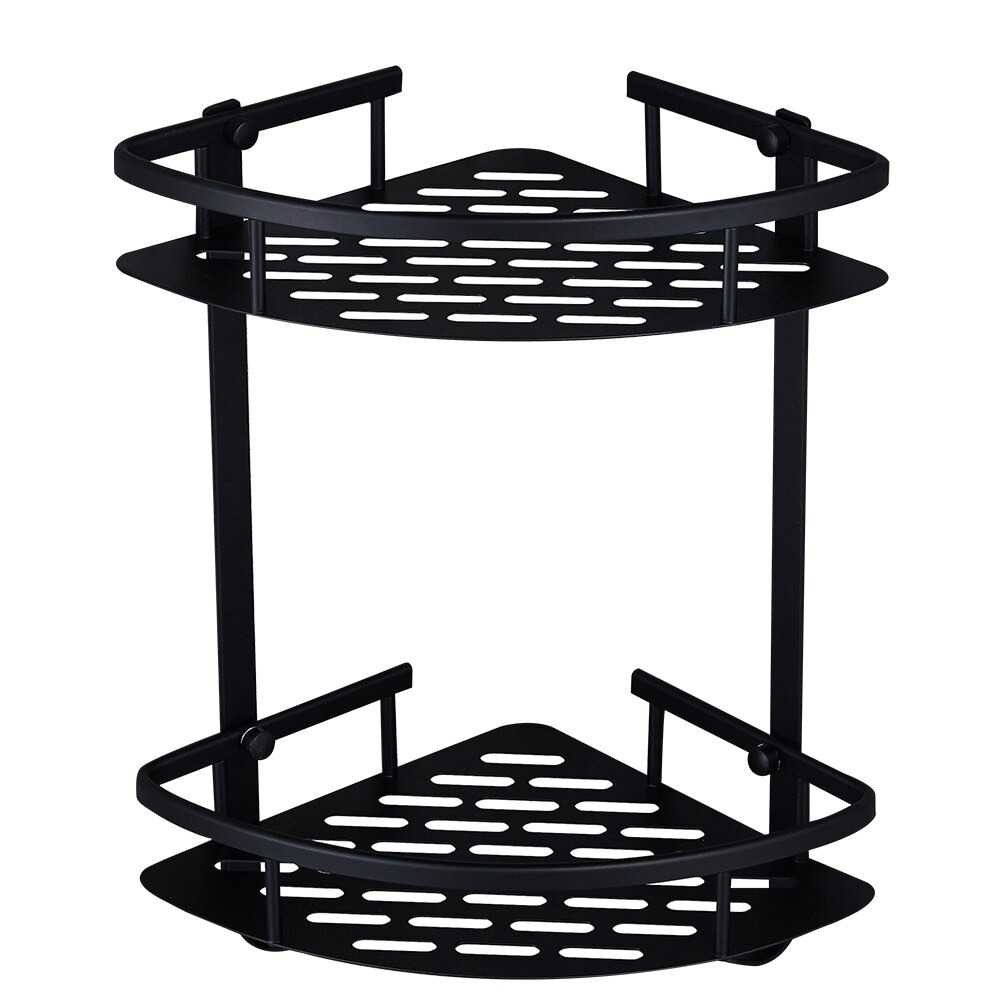 Rak Aluminum Triangular Organizer Rack Bathroom 2 Layers