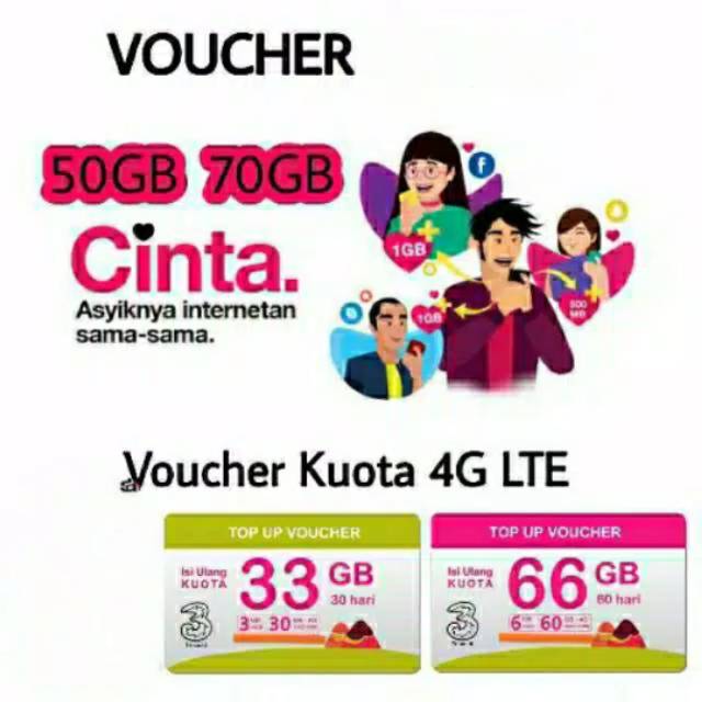 Kuota tri 33 GB - 66 GB