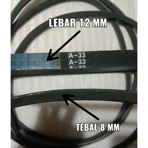 V Belt Mesin Cuci A 33 A-33
