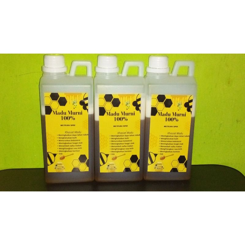 

Madu Mentah Madu Asli Murni Multiflora Super 1kg