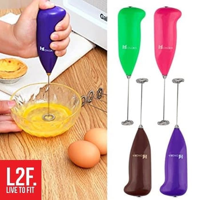 Hand Mixer Mini Pengocok Telur Minuman Elektrik Original