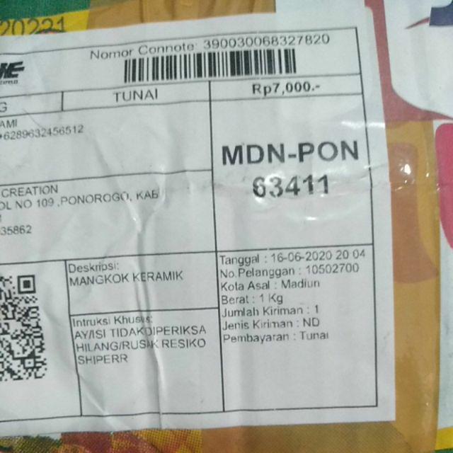 Mangkok Keramik Two Tone Murah