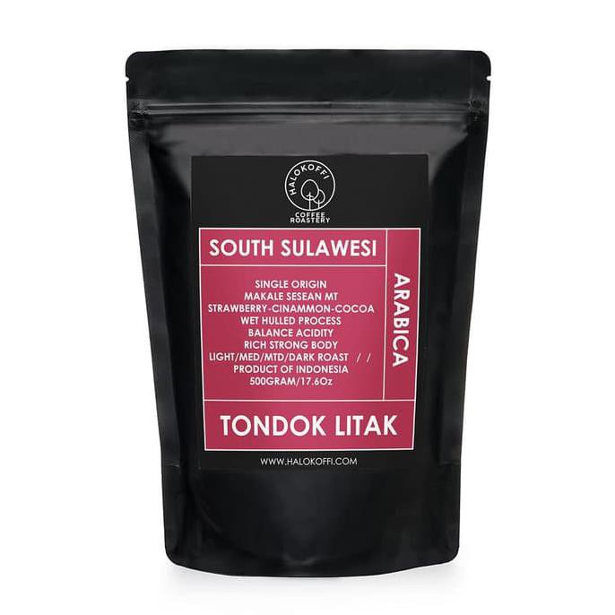 

Biji Kopi Arabika Toraja Kalosi 500gr Sulawesi Halokoffi Arabica Coffe