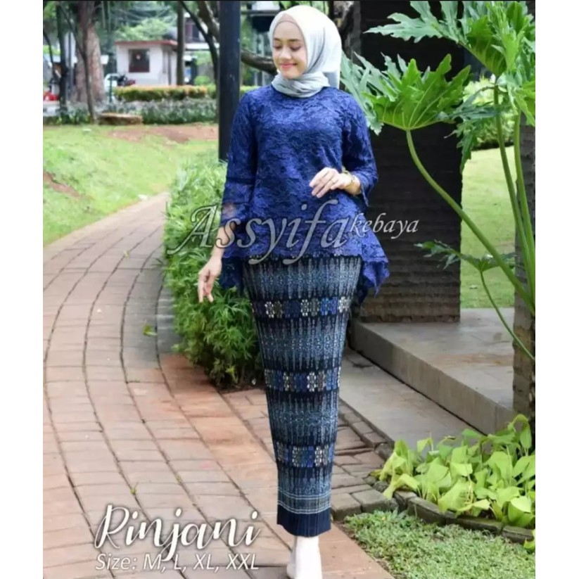 KEBAYA SET BIANCA BURKAT COKSU/KEBAYA RINJANI/KEBAYA MURAH/BAJU SERAGAM/BAJU PESTA/KEBAYA KUTUBARU