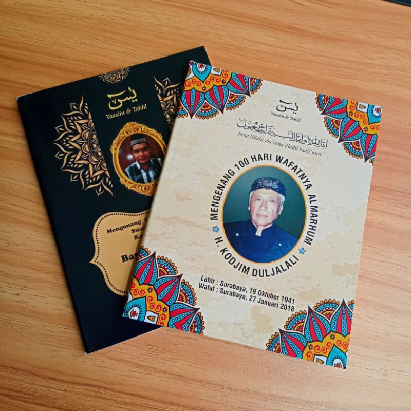 Buku Yasin dan Tahlil