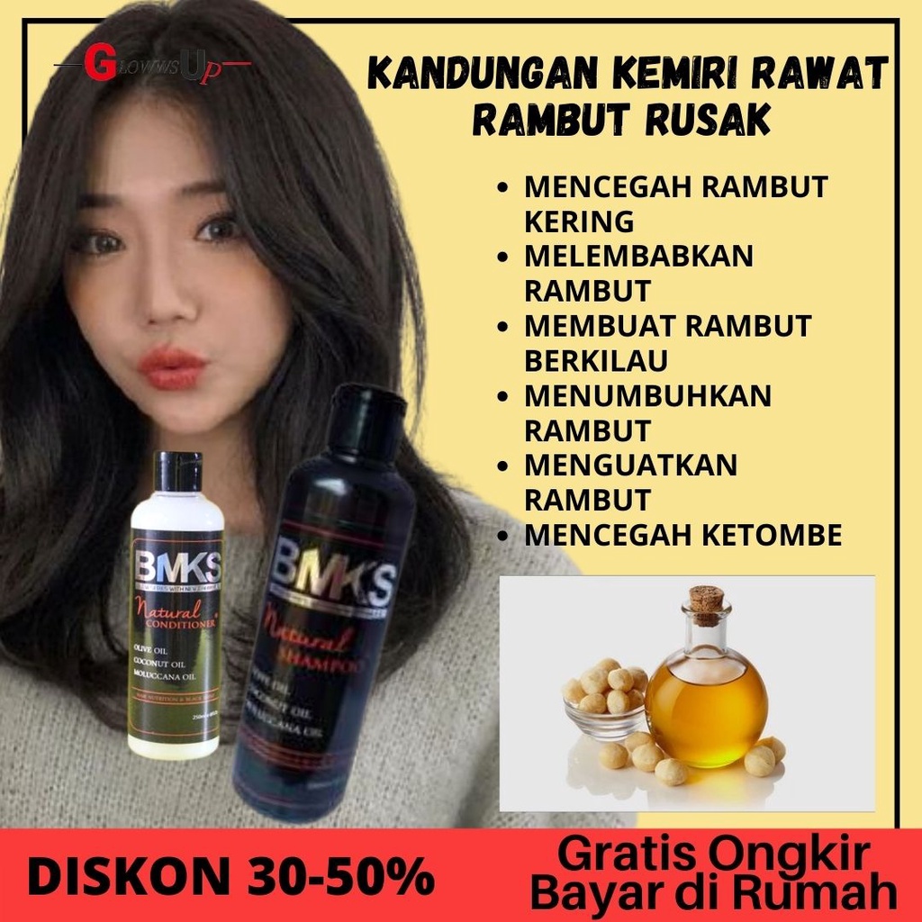 BMKS PAKET 2IN1 SHAMPO N CONDITIONER BPOM - PAKET 2IN1 BMKS