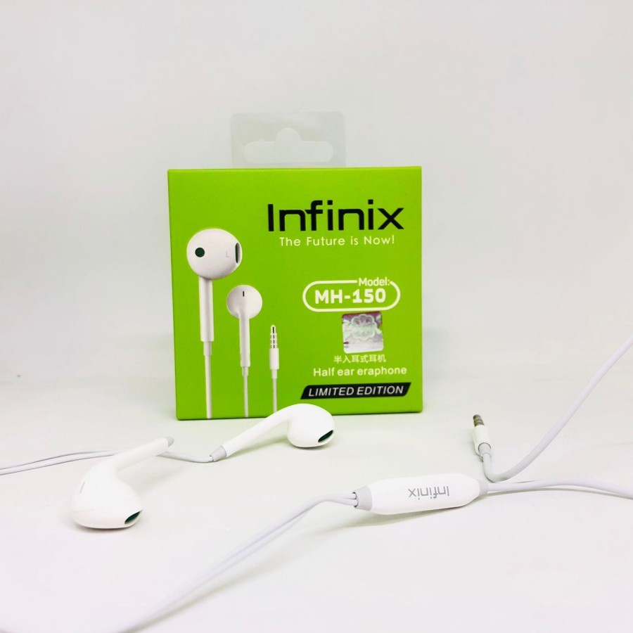 Headset INFINIX MH-150 LIMITED EDITION Handsfree Earphone MH150 BASS