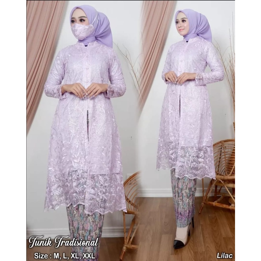 Set Tunik Tradisional Pesta Modern 2022//Setelan Tunik Spider Premium//Setelan Tunik Dan Rok Plisket/setelan kebaya termurah/setelan kebaya pesta/kebaya jubo/set pakaian tradisional termurah/baju kurung/ori/ termurah/ 2022/ kebaya pesta