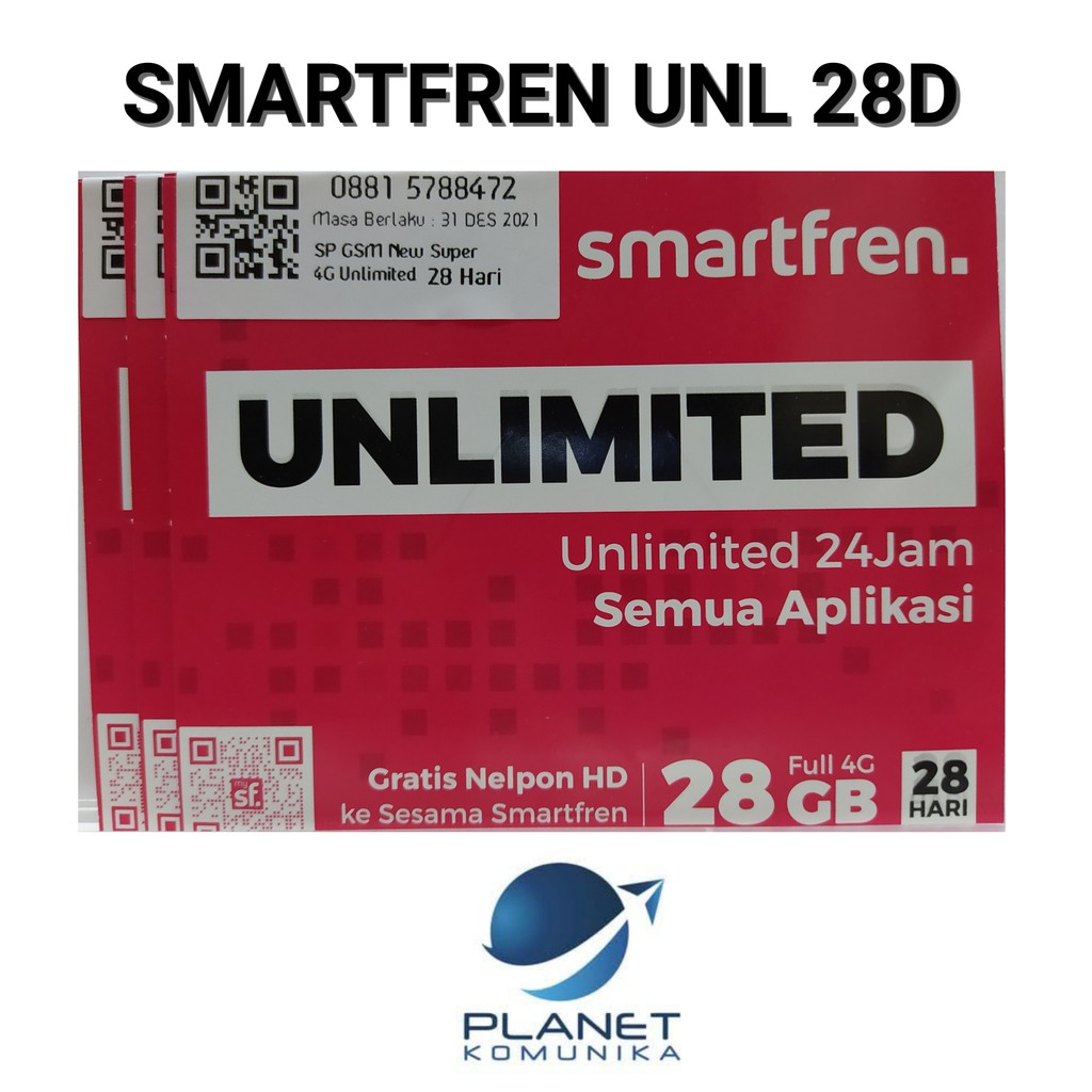 Kartu Perdana Smartfren Unlimited