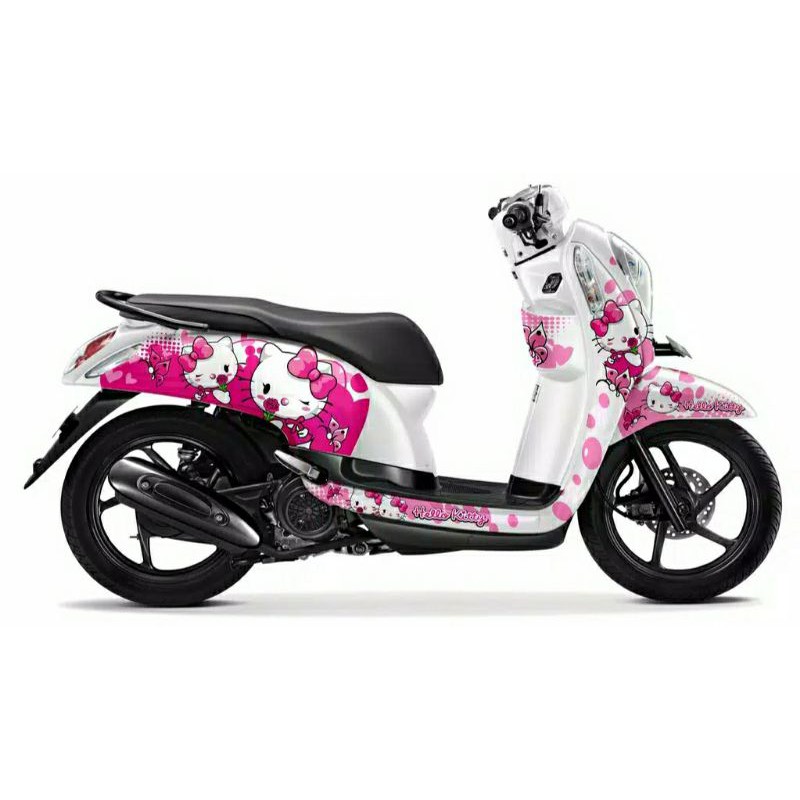 Decal Scoopy 2016 kebawah full body - Stiker Dekal scoopy full body