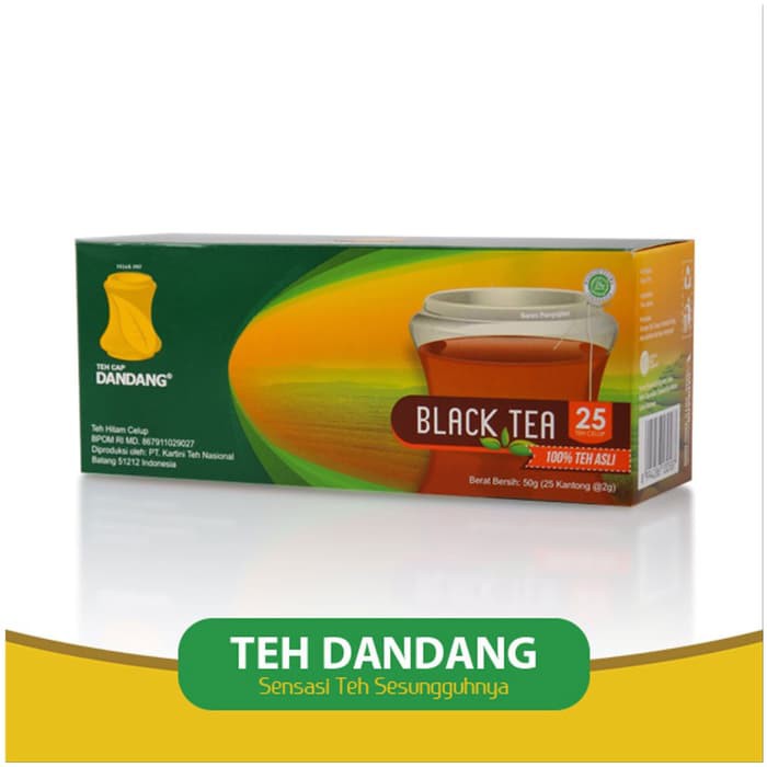 

DANDANG TEH CELUP BLACK TEA 25 PCS