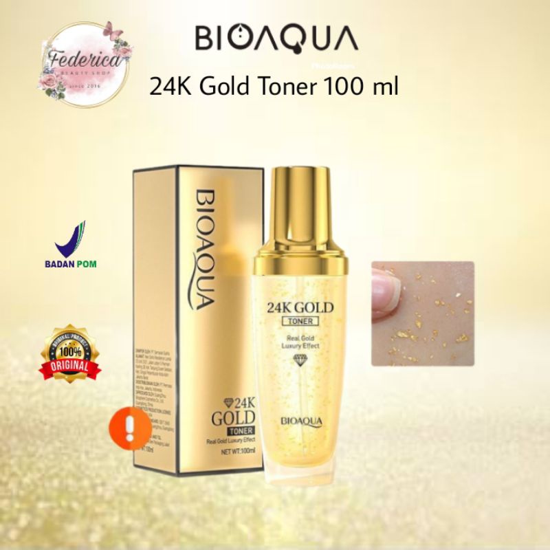 BIOAQUA 24K GOLD TONER 100 ML