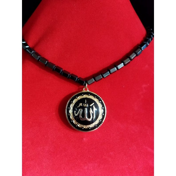 Tasbih kalung kesehatan badar besi